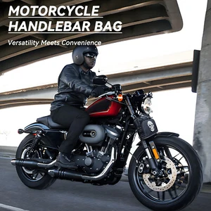 Travel Front Fork Storage Accessory Bag Bicycles Motorcycle Handlebar Bag - Picture 1 of 13