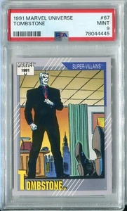 Lápida Impel Marvel Universe 1991 #67 clasificada PSA 9 como nueva supervillanos - Imagen 1 de 1