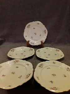 ROSENTHAL KRONACH GERMANY VIKTORIA SALAD PLATES LOT OF 5 - Picture 1 of 7