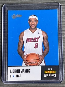** 2010-11 Absolute Memorabilia Panini All Stars Rack Pack #4 LEBRON JAMES ** - Bild 1 von 2