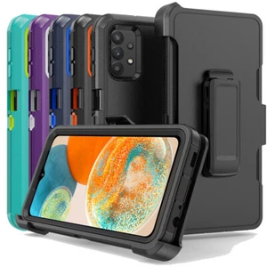 For Samsung Galaxy A23 4G 5G Case Heavy Duty Shockproof Cover+Belt Clip Holster - Picture 1 of 49
