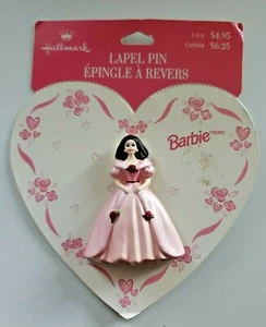 1996 Barbie Hallmark Lapel Pin Official Vintage Merchandise U107/1668 - Picture 1 of 3