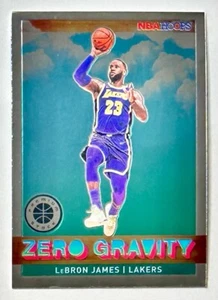 2019-20 Hoops Premium Stock LeBron James Zero Gravity Insert #18 LA Lakers NBA - Picture 1 of 12