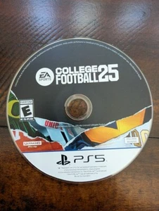 Sony PlayStation 5 - EA SPORTS College Football 25 Spiele Disk NUR DISC KOSTENLOSER VERSAND - Bild 1 von 1