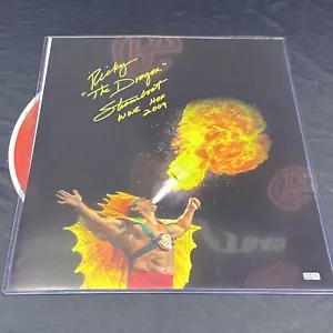 Ricky Steamboat Signed Wrestling 16x20 Photo The Dragon WWE Inscribed Steiner - Picture 1 of 3