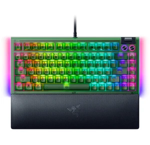 Razer Black Widow V4-75% QWER Orange Switch Gaming Keyboard - Picture 1 of 4