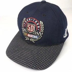 Cappello berretto baseball vintage NASCAR 50° anniversario 1948-1998 Daytona Nascar nuovo senza etichette - Foto 1 di 8