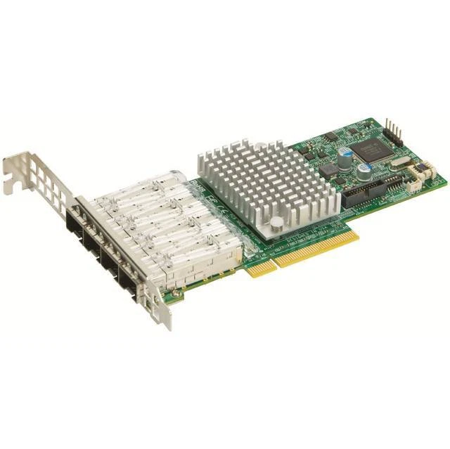 Supermicro AOC-STG-I4S Quad-Port 10 Gigabit Ethernet SFP+ Adapter - Image 1 of 1