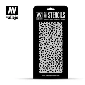 Vallejo LUFTWAFFE WWII SPOTS CAMO (1/32) Airbrush Stencil - Picture 1 of 1