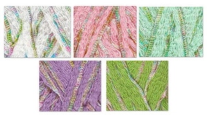 KFI Petals Cotton Bl Shimmer Edge Rüschengarn 100g Farbwahl Stricken Häkeln - Bild 1 von 6