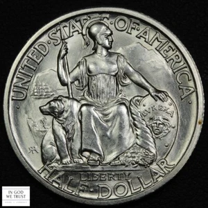 1935 S San Diego Commemorative Silver Half Dollar 50C - Picture 1 of 3