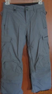 Quiksilver 18K Dry Flight Technology Ski Pants Sz 14 L Polyester Nylon Waist 30 - Picture 1 of 11