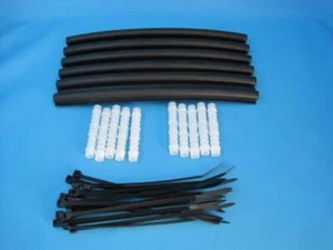 Set riparazione assorbente solare diametro assorbitore 7 mm lunghezza 18 cm flic