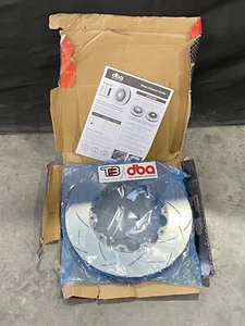 FORD DBA 14-15 fits Chevy Corvette Z06 T3 5000 Series Left Front Slotted Rotor - Foto 1 di 5