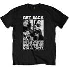 The Beatles 3 Savile Row Black Officiële T-shirt voor mannen