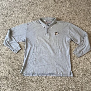 Vintage 90s Taz Devil Warner’s Bros Long Sleeve Gray Size Large - Picture 1 of 9