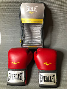 Everlast advanced Training Gloves Ta:8 Red 8 oz Womans Lightly Used