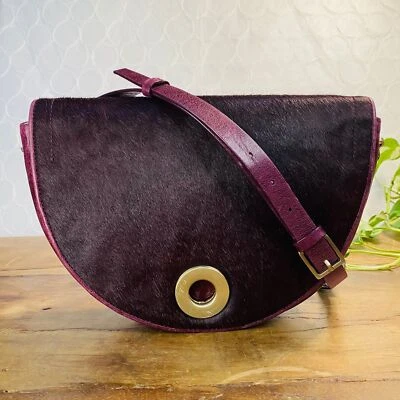 Bolsa de sillín Halston Heritage con doble solapa Foto 1 de 4