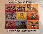 Guyana Stamps 1996 Disney Characters at Work Mickey Animal Workers Minnie Pluto