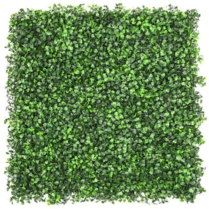 20x20" Artificial Faux Milan Leaves Greenery Fence Screen Wall Decor Panel - Picture 1 of 9