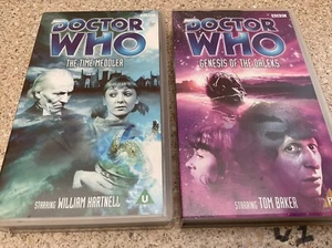 DOCTOR WHO GENESIS OF THE DALEKS /THE TIME MEDDLER SEALED VHS cassettes - Picture 1 of 9