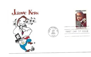 2110 Jerome Kern animado por Ellis FDC - Imagen 1 de 1