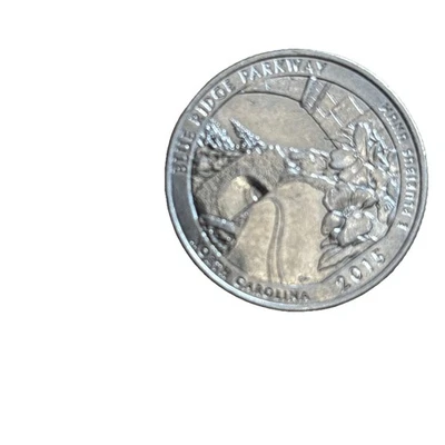 Rare Double Die Obverse & Reverse 2015 D  Blue Ridge Collectible (Photos) - Image 1 of 4