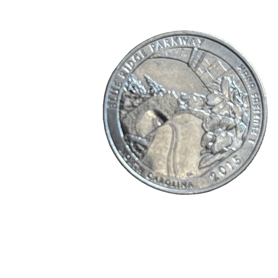 Rare Double Die Obverse & Reverse 2015 D  Blue Ridge Collectible (Photos) - Image 1 of 4