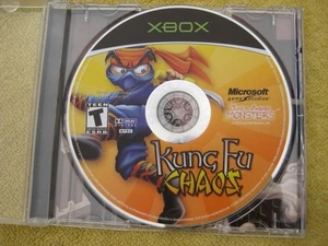 Kung Fu Chaos Microsoft Original Xbox En muy buena condición Juego Disco Solo - Imagen 1 de 1