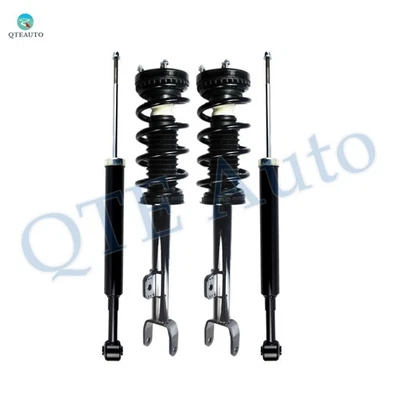 Set 4 Front Quick Strut-Rear Shock For 2012-2017 Dodge Charger V6 3.6L RWD - Image 1 of 4