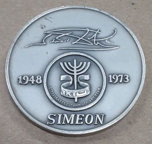 Salvador Dali Israel 1973 Simeon .999 Silver Medal by Medallic Art Co. - Picture 1 of 3