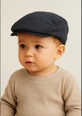 Bebé Niño Newsboy Gorra Niño Espiga Sombrero Infantil Boda Cumpleaños 12-24 Meses Foto 1 de 2
