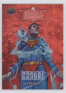 2023-24 Upper Deck DC Annual Knight Terrors Red 39/199 Superman #KT-15 - Picture 1 of 3
