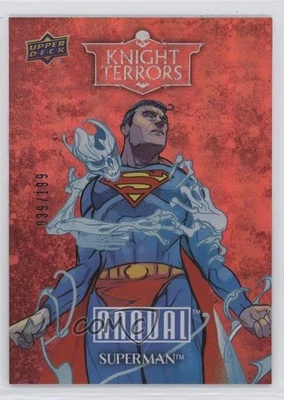 2023-24 Upper Deck DC Annual Knight Terrors Red 39/199 Superman #KT-15 - Image 1 of 3