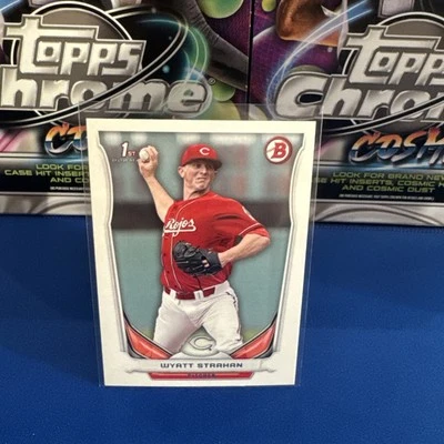 2014 Bowman Draft - Wyatt Strahan #DP97 (RC) - Image 1 of 2