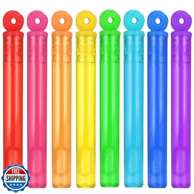 32 Piezas 8 Colores Mini Varitas Burbuja Surtido Favores Fiesta Juguetes para Niños Chi Foto 1 de 4