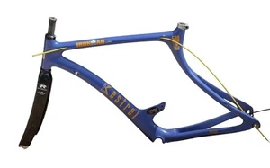 Kestrel 500KM Ironman Triathlon Frame Fork Limited Edition Blue Carbon - Picture 1 of 15