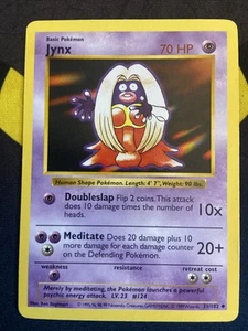 Pokémon TCG - Jynx 31/102 - Base Set Shadowless (BSS) - Vintage - WOTC - Picture 1 of 2
