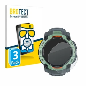 3x Matte Glass Screen Protector for Garmin Instinct 3 AMOLED (45 mm) Anti-Glare - Zdjęcie 1 z 7