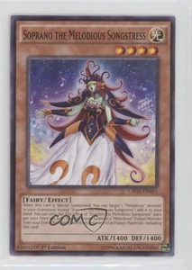 Soprano the Melodious Songstress 1st Ed. YuGiOh Crossed Souls Base Set - Picture 1 of 2