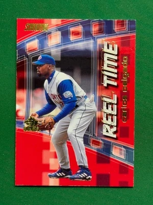 2002 Topps Stadium Club Baseball Reel Time #RT7 Carlos Delgado - Image 1 of 2