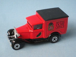 Matchbox MB-38 Ford Model A Van Isle of Man Post Office Black Island Mail - Picture 1 of 1