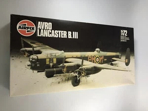 AIRFIX Avro Lancaster B.III Airfix No. 08002 1:72 Open Box - Started Kit GS13 - Picture 1 of 5