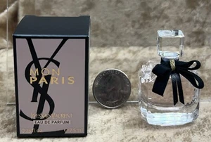 Mon Paris Yves Saint Laurent YSL EDP 0.25 Fl. Oz. 7.5 Ml. Collectible Mini - Picture 1 of 4