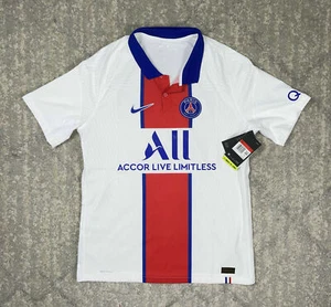 Nike PSG Paris Saint-Germain Vaporknit Match Away 2020-21 Jersey CD4188-101 Sz L - Picture 1 of 8
