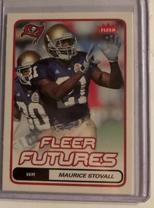 Fleer Futures '06 Football Trading Card #175, Maurice Stovall, Fghtng Irish, '05 - Picture 1 of 2