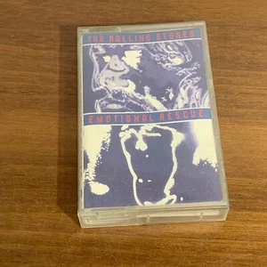 Musicassetta Tape The Rolling Stone Emotional Rescue 1980 Audio Cassetta - Imagen 1 de 6