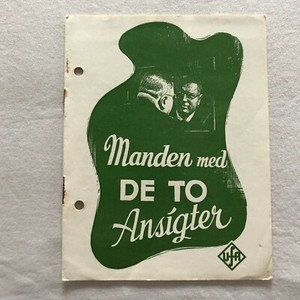 Kennwort Machin Paul Dahlke, Viktoria von Ballasko 1939 Danish Movie Program