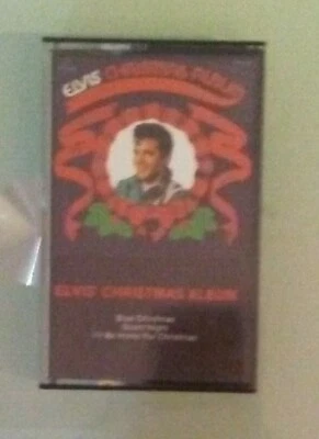 elvis presley  ELVIS' CHRISTMAS ALBUM   CASSETTE TAPE - Image 1 of 2