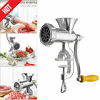 Hand Operated Cast Iron Manual Rotary Beef Sausage Maker Meat Mincer Grinder>UK